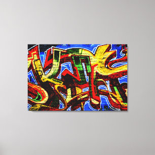 Graffiti 17 36x24 (90x60cm) waccn canvas print
