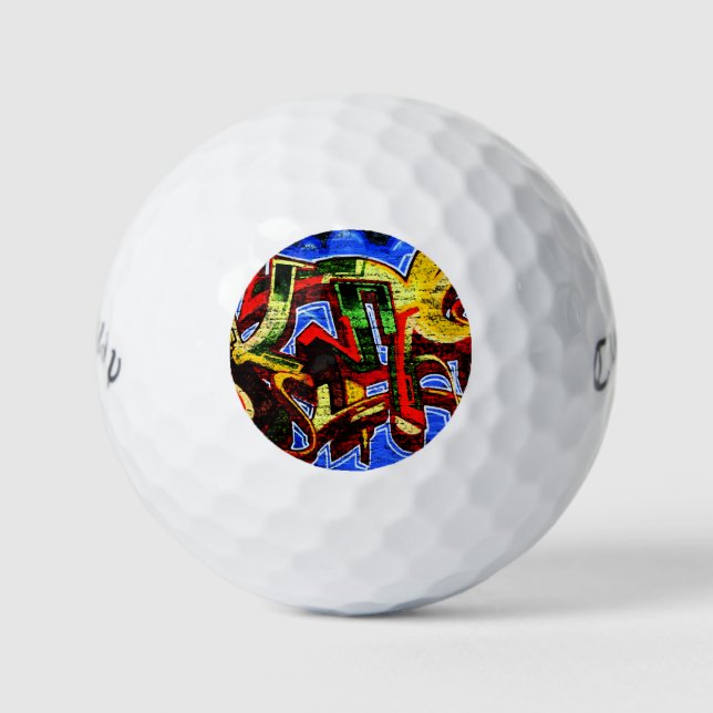 Graffiti 17 cwb gbcnm golf balls (Front)