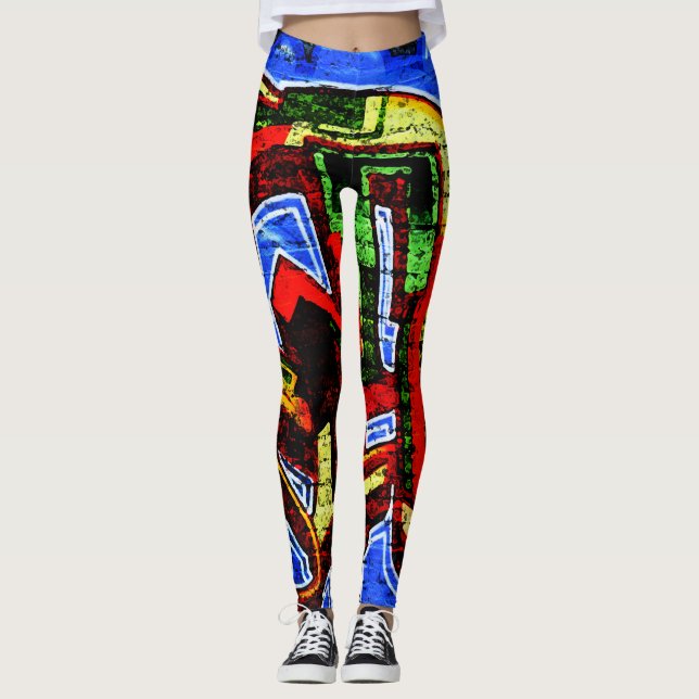 Graffiti 17 lea leggings (Front)