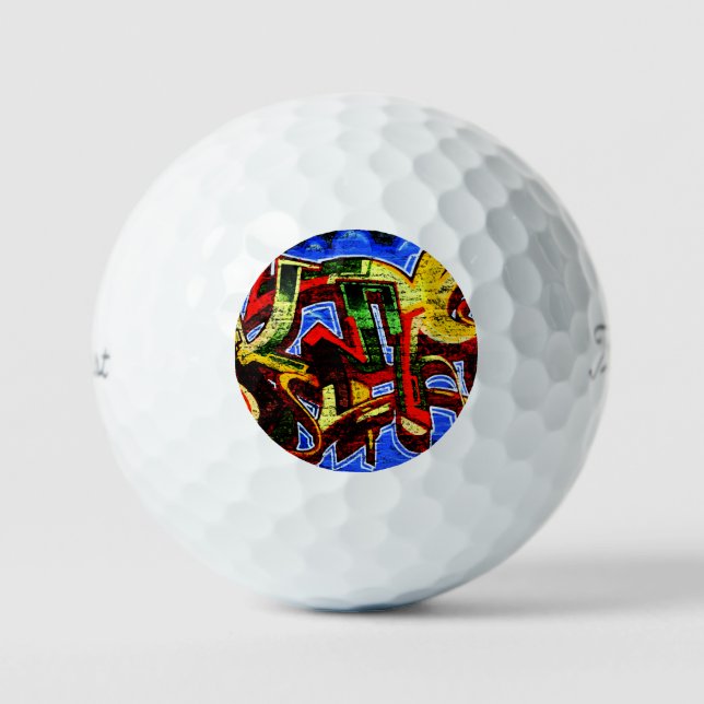 Graffiti 17 tpv1 gbcnm golf balls (Front)