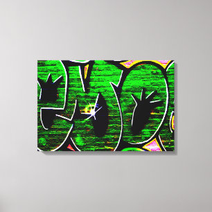 Graffiti 18 24x16 (60x40cm) waccna canvas print