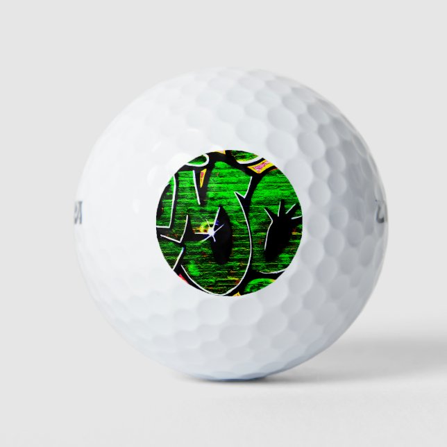 Graffiti 18 wu gbcna golf balls (Front)