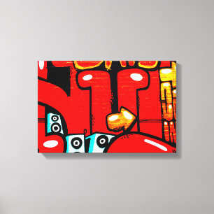 Graffiti 19 16.50x11 (41.25x27.5cm) waccn canvas print