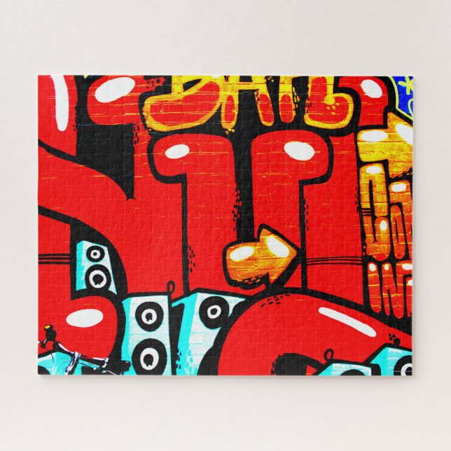 Graffiti 19 16x20 520pc jpcna jigsaw puzzle (Horizontal)