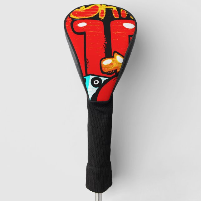 Graffiti 19 dccn golf head cover (Front)