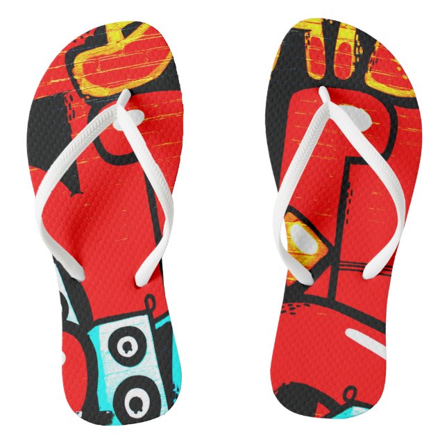 Graffiti 19 ffa jandals (Footbed)