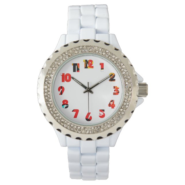 Graffiti 19 Number Overlay wacna Watch (Front)
