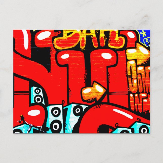 Graffiti 19 pccna postcard (Front)