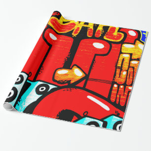 Graffiti 19 wpcn wrapping paper