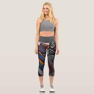 Graffiti 1 lecapa capri leggings