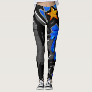 Graffiti 3 lecn leggings