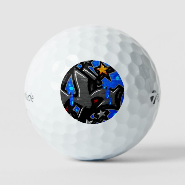 Graffiti 3 tmtp5 gbcna golf balls (Front)