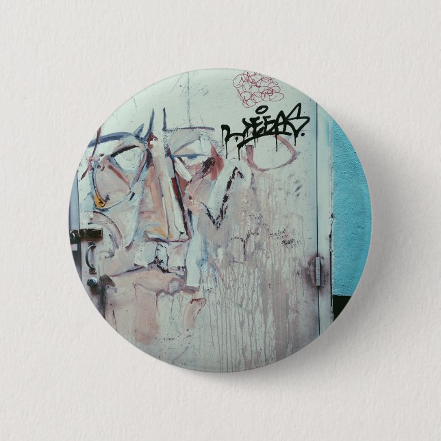 Graffiti 6 Cm Round Badge (Front)