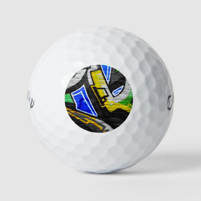 Graffiti 6 cwb gbcna golf balls (Front)