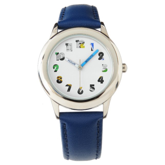 Graffiti 6 Number Overlay wacna Watch (Front)