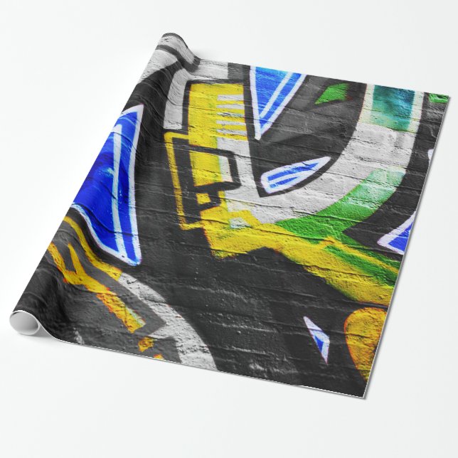 Graffiti 6 wpcna wrapping paper (Unrolled)