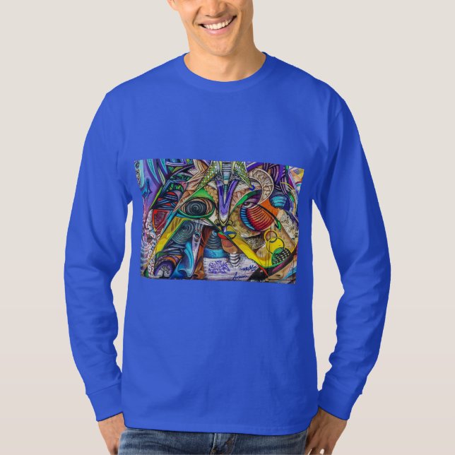 Graffiti abstract art T-Shirt (Front)