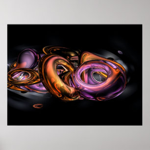 Graffiti Abstract Poster