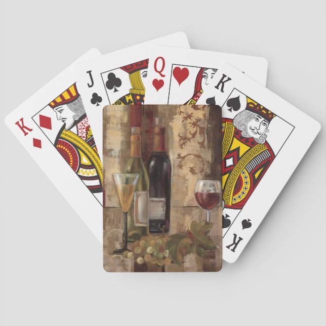 Graffiti and Wine Playing Cards (Back)