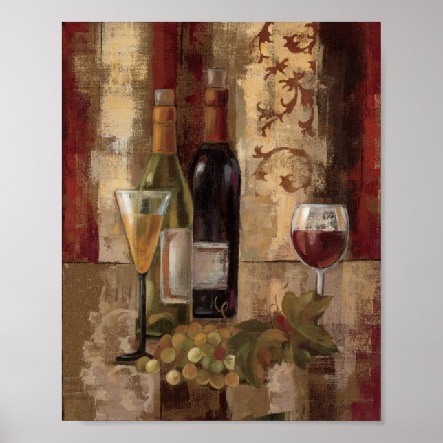 Graffiti and Wine Poster (Front)