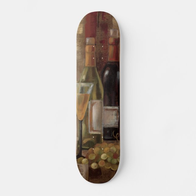 Graffiti and Wine Skateboard (Front)