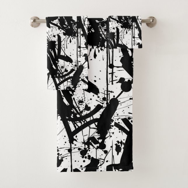 Graffiti Art Bath Towel Set (Insitu)