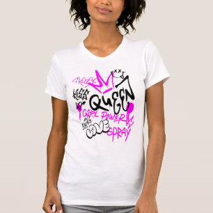 graffiti art bubble letters T-Shirt