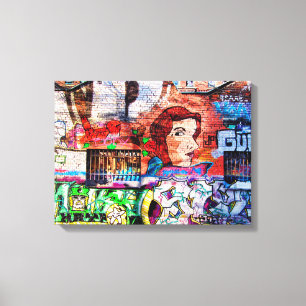 Graffiti Art Canvas Print