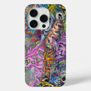graffiti art iPhone 15 pro case
