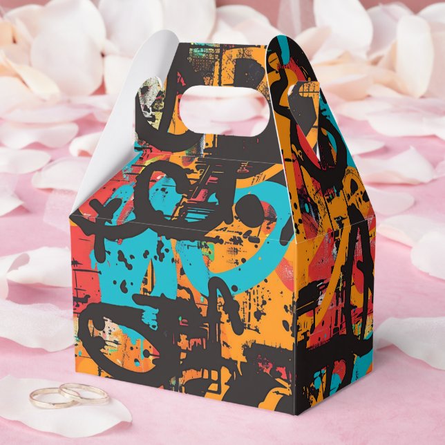 Graffiti Art Favour Box (Wedding)