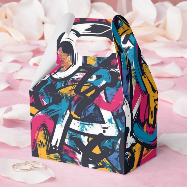 Graffiti Art Favour Box (Wedding)