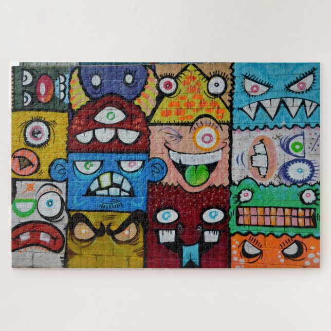 Graffiti Art Jigsaw Puzzle (Horizontal)