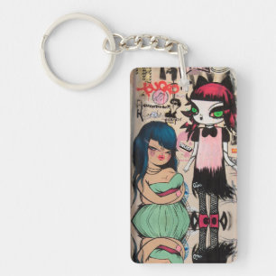 Graffiti Art Key Ring