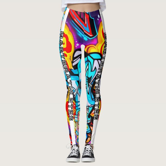 Graffiti Art Leggings (Front)