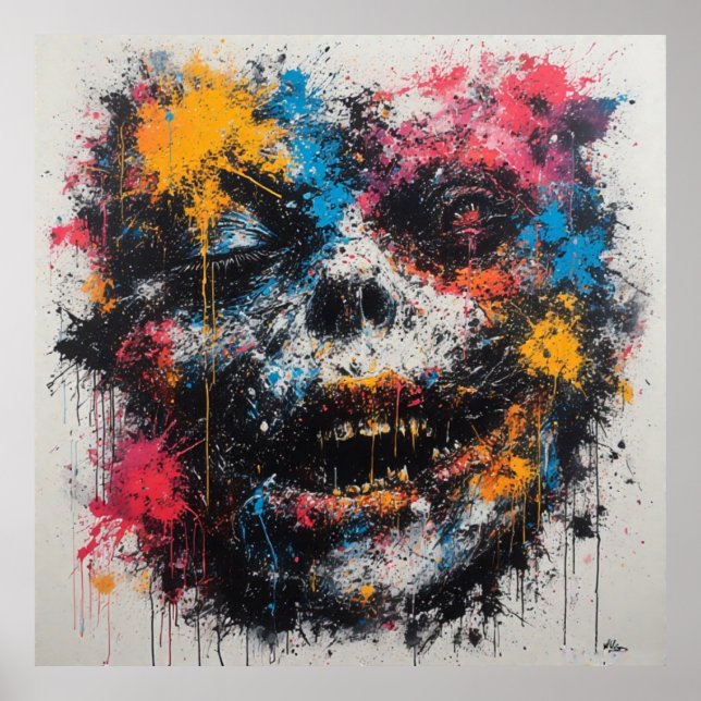 Graffiti Art Style Poster (Front)