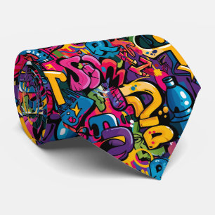 Graffiti Art Tie
