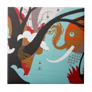 Graffiti Art Tile