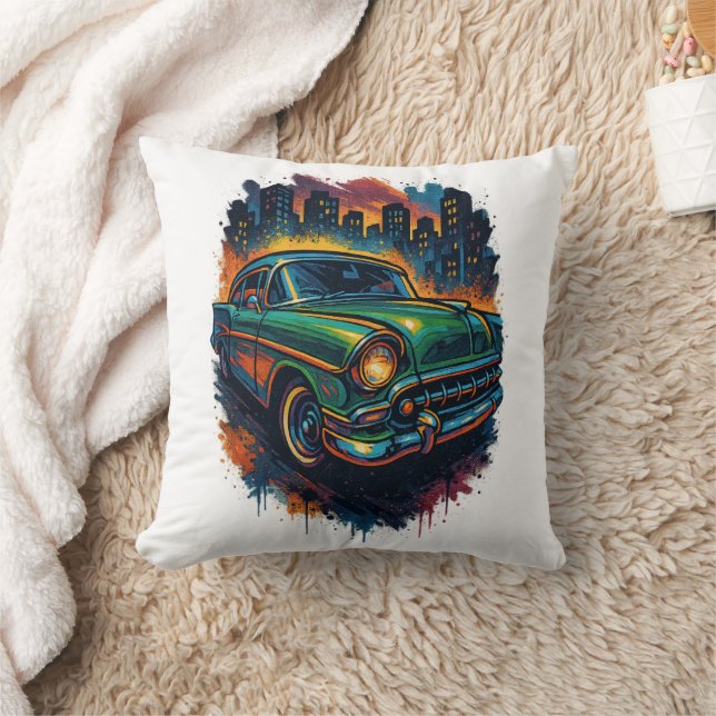 Graffiti Art Urban Pop Cushion (Blanket)