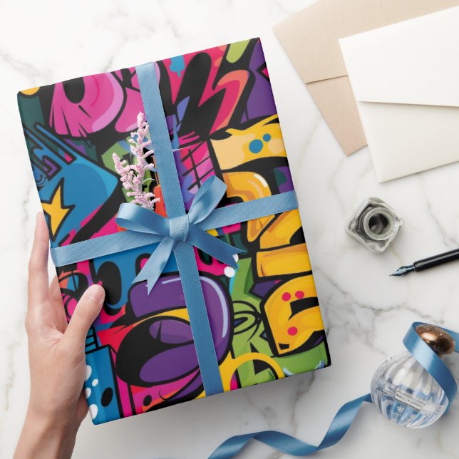 Graffiti Art Wrapping Paper (Gifting)