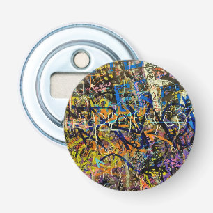 Graffiti Background Bottle Opener