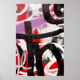 graffiti background poster