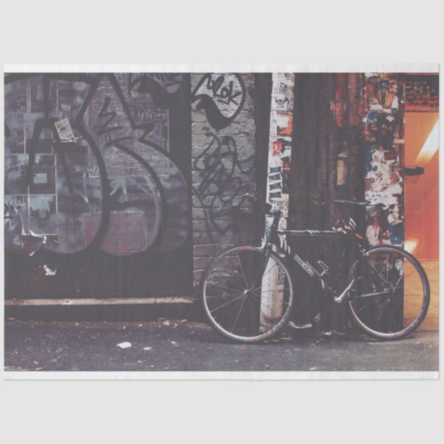 Graffiti Bike Urban 20 Decoupage Tissue Paper (Front)