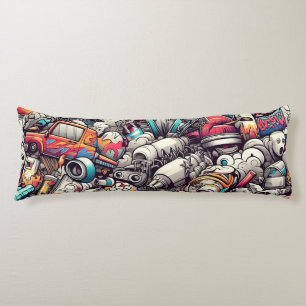Graffiti  body cushion
