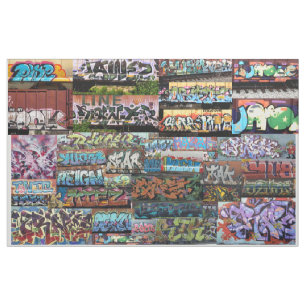 Graffiti bomb fabric