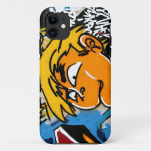 Graffiti boy iPhone 11 case