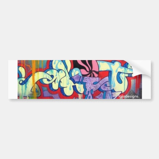 Graffiti Bumper Sticker (Front)