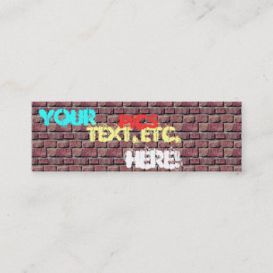 Graffiti Business cards