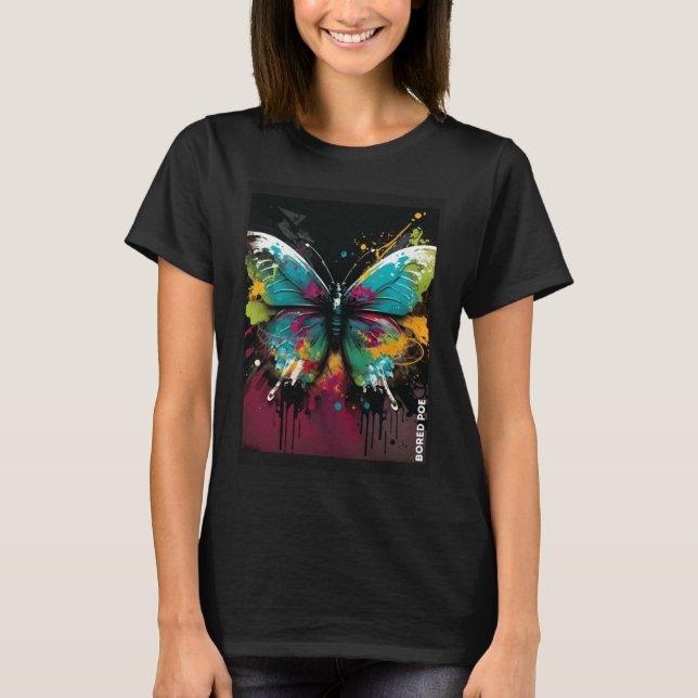 Graffiti Butterfly T-Shirt (Front)
