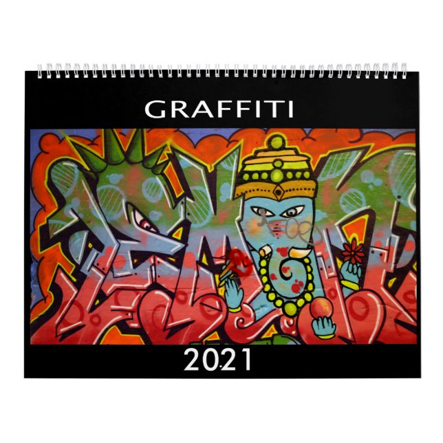 Graffiti calendar 2021 (Cover)