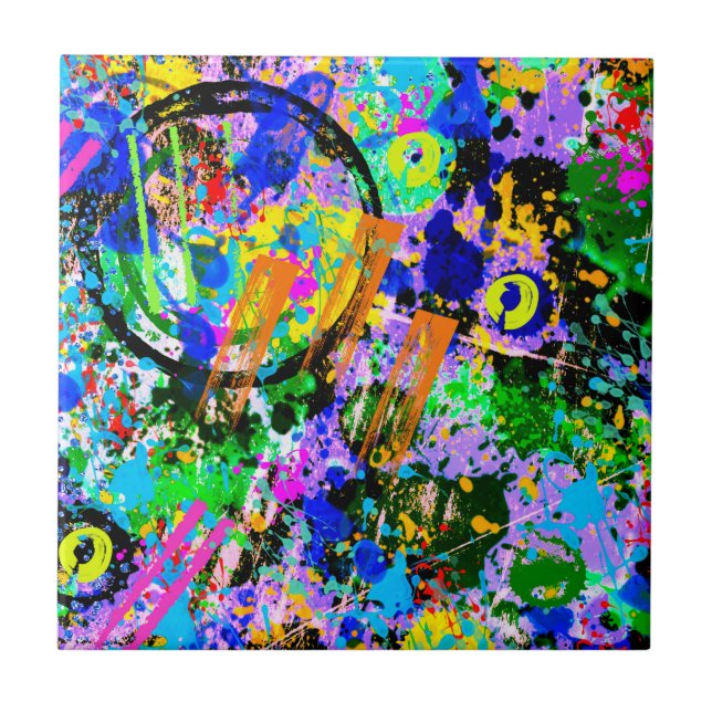 Graffiti Carnival 2 Tile (Front)